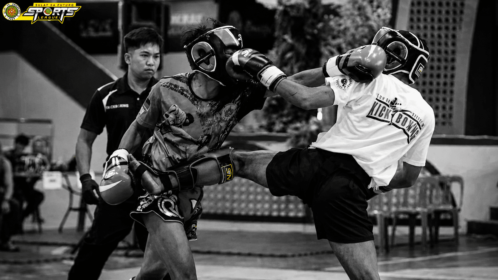 Photograph evoking Kickboxing