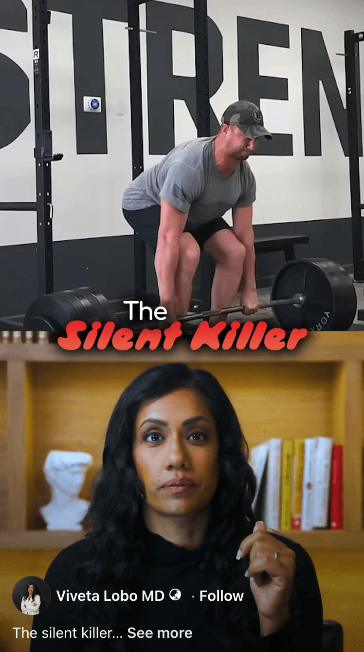 Cover frame for the reel "The Silent Killer."