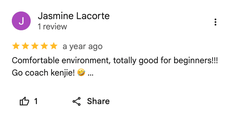 Verified Google review for Grand Riverside Branch from an ECG Fitness Gym member